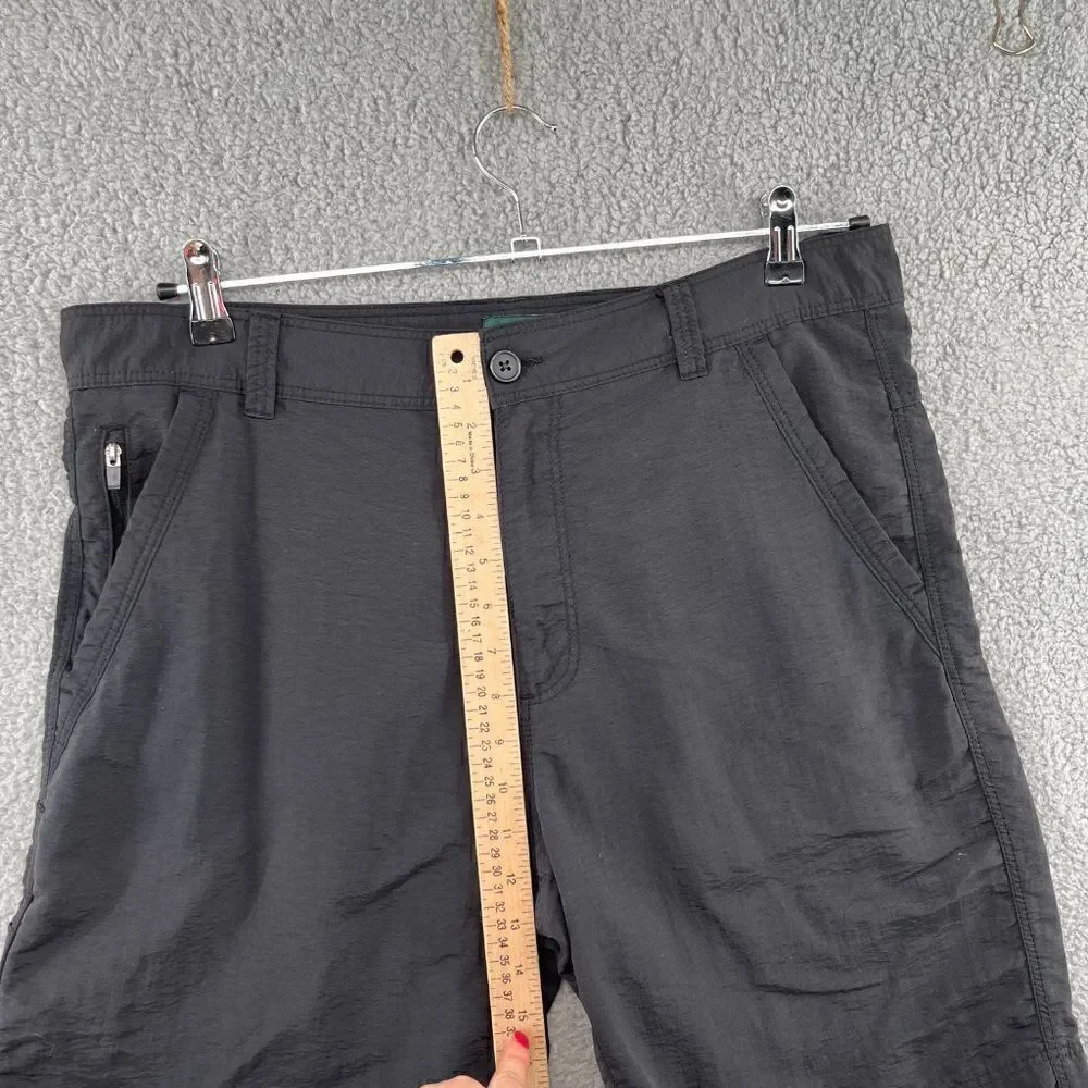 Outdoor Life Mens Shorts Black Nylon Lightweight size 35